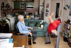 A Question of Movement by Marcus Coates contemporary artwork Moving Image