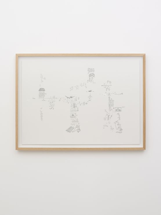 Le lieu zolla 1 by Gianfranco Baruchello contemporary artwork Works on Paper