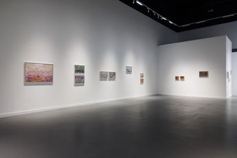 Contemporary art exhibition Thaier Helal Navigating Through Nothing at Ayyam Gallery Dubai United Arab Emirates