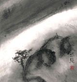 Meditate in Songling by Kan Tai Keung contemporary artwork drawing works on paper