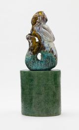 La sirene effrontee by Johan Creten contemporary artwork sculpture