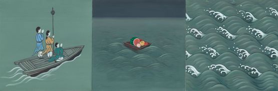 Goransa Temple by Park Chan-Kyong contemporary artwork Painting