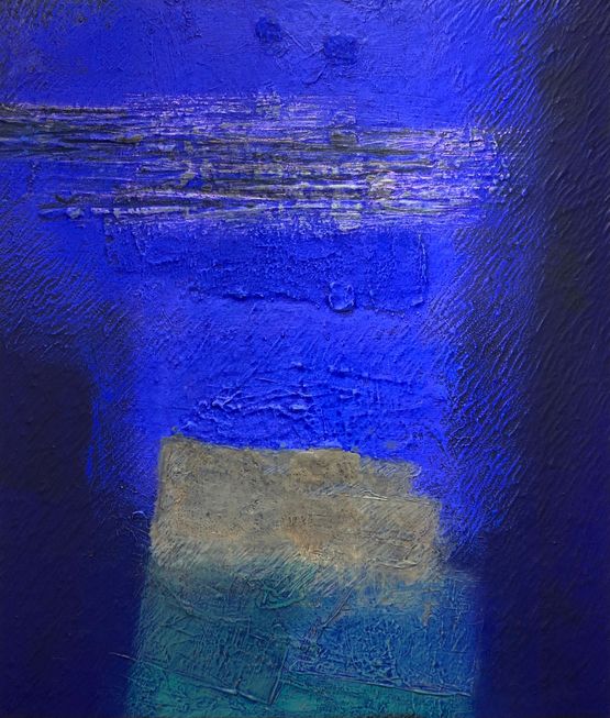 IN BLUE Oct 20-22 by Katsuyoshi Inokuma contemporary artwork Painting