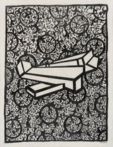 Intrude by Derek Boshier contemporary artwork drawing works on paper