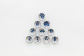 Contemporary art exhibition Hylton Nel Plates and Bowls Old and New at Stevenson Cape Town South Africa