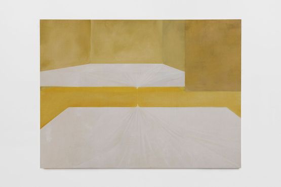 Two Identical Beds by Mary Stephenson contemporary artwork Painting