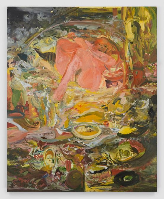 The Return of Sweetie by Cecily Brown contemporary artwork Painting