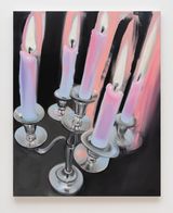 Burning by Amanda Wall contemporary artwork painting works on paper