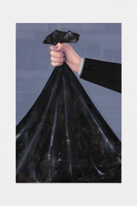 Garbage by Tomasz Krecicki contemporary artwork Painting