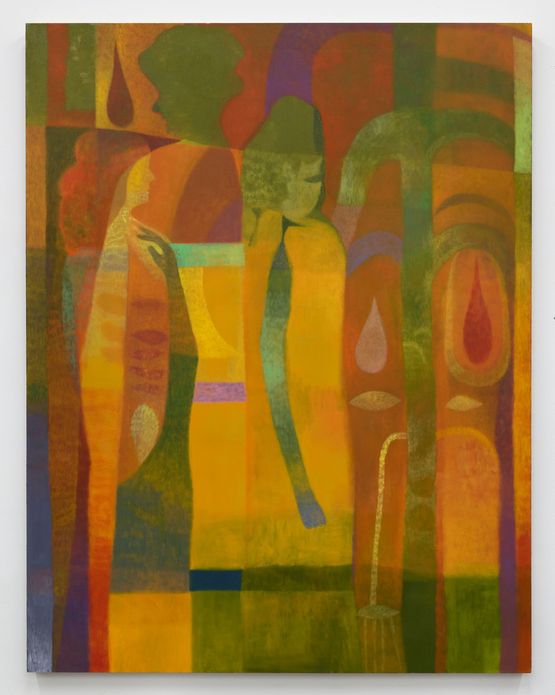 Arrangement of Forms by Maja Ruznic contemporary artwork Painting