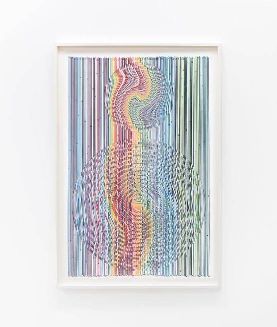 Safar 2 by Hadieh Shafie contemporary artwork Works on Paper
