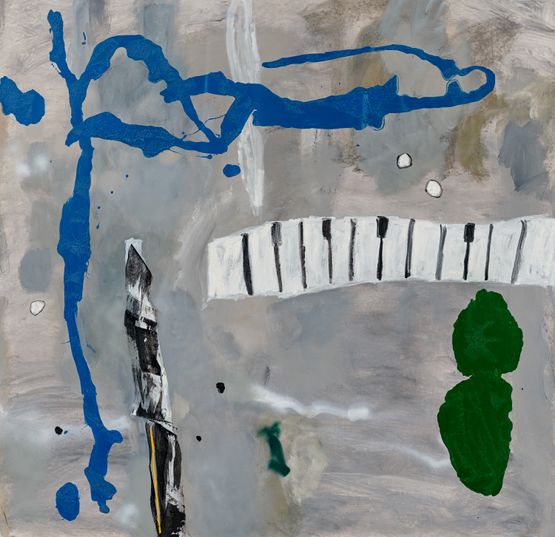 Its Only a Paper Moon by Lin Yihsuan contemporary artwork Painting