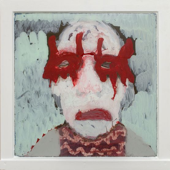 In a thread of bubbles by Hannah Ireland contemporary artwork Painting