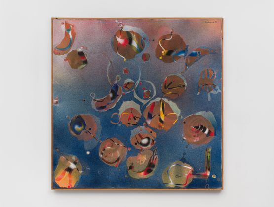 Pond on Hampstead Heath by The Estate of Balraj Khanna contemporary artwork Painting
