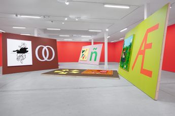 Contemporary art exhibition Alex Da Corte Helter Shelter or The Red Show or ... at Sadie Coles HQ Kingly Street London United Kingdom