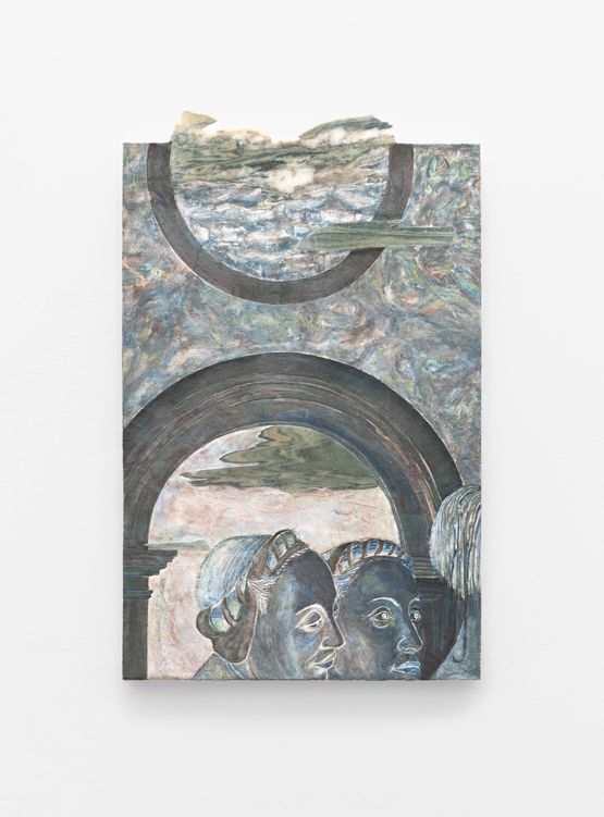 Legenda Aurea Inversa VII fragment 2 by Anri Sala contemporary artwork Painting