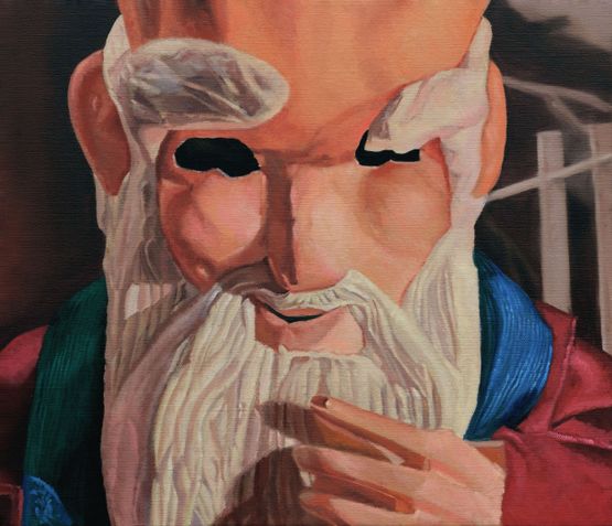 Moonlit Match Maker  by Shih Yung Chun contemporary artwork Painting
