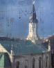 Church Through Elevator Window Savannah Georgia by Anastasia Samoylova contemporary artwork Print