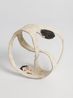 Two in a circle knotted relationship by Masao Nakahara contemporary artwork Sculpture