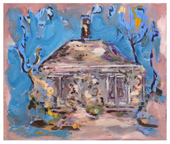 Kennedy Cottage Near St. Coletta by Anna Tuori contemporary artwork Painting