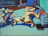 Ohne Titel by Norbert Tadeusz contemporary artwork painting