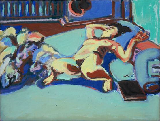 Ohne Titel by Norbert Tadeusz contemporary artwork Painting