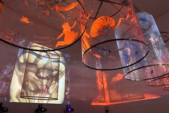 Contemporary art exhibition Nalini Malani Nalini Malani at Tate Modern London United Kingdom
