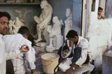Stone carvers Jaipur by The Estate Of Raghubir Singh contemporary artwork photography
