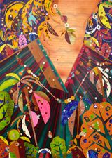 The Necklace by Nuno Gil contemporary artwork painting