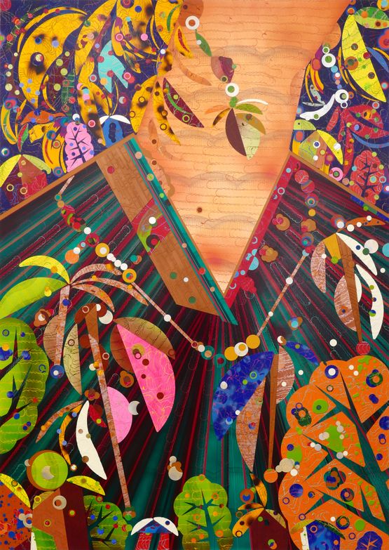 The Necklace by Nuno Gil contemporary artwork Painting