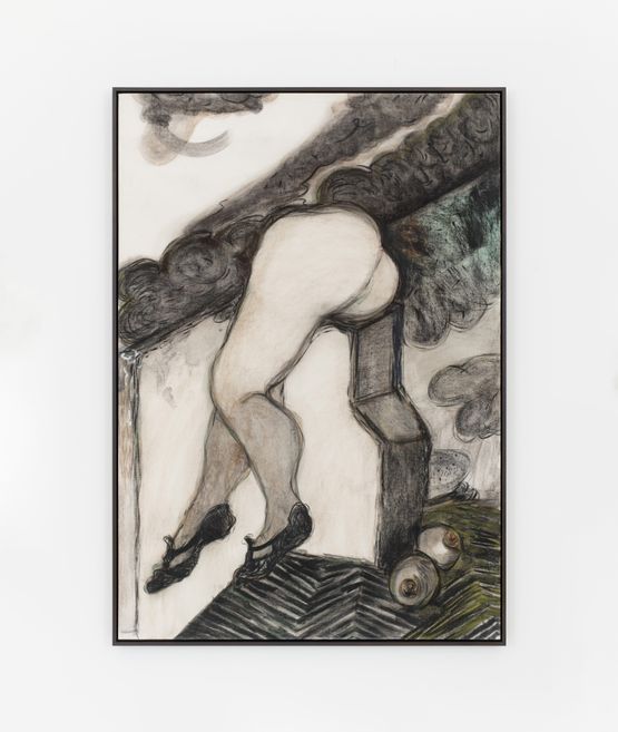 Near to dark black by Guglielmo Castelli contemporary artwork Drawing