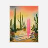 Oasis by Corinne Von Lebusa contemporary artwork Mixed Media