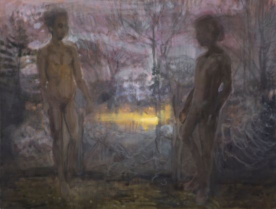Dusk  Laid To Rest by Jake Grewal contemporary artwork Painting