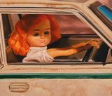 A Drive Without Destination  by Shih Yung Chun contemporary artwork painting