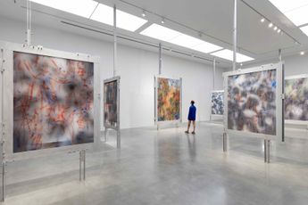Contemporary art exhibition Julie Mehretu A Transcore of the Radical Imaginatory at Museum of Contemporary Art Australia  MCA Sydney