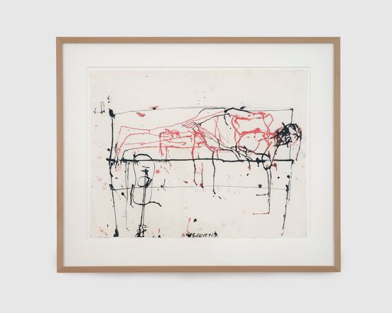 Untitled by Georg Baselitz contemporary artwork Painting