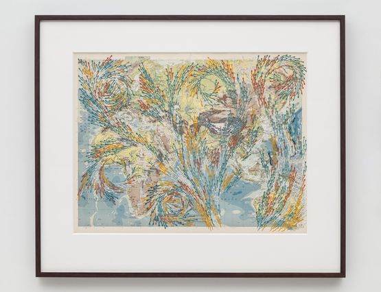 Points of departure II by Bharti Kher contemporary artwork Works on Paper