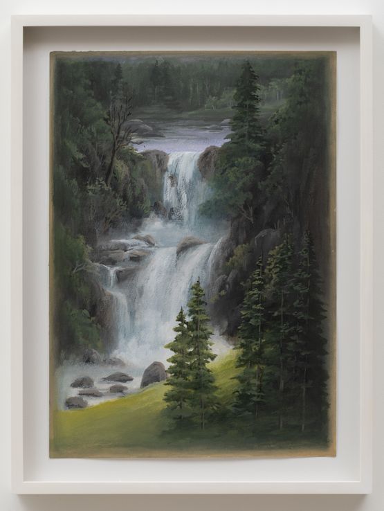 Cherry Falls by Neil Raitt contemporary artwork Painting