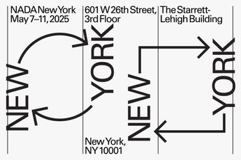Contemporary art exhibition NADA New York 2025 at Galerie Christian Lethert Cologne Germany