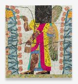 The invisible enemy should not exist Northwest Palace of Kalhu Room S Panel S-10 by Michael Rakowitz contemporary artwork print