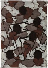 The Second Painting Drawn after Dreaming a Marathon by Tang Maohong contemporary artwork works on paper