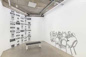 Contemporary art exhibition Olivia Plender Our Bodies are Not the Problem at Maureen Paley London United Kingdom