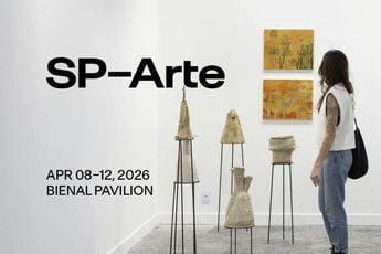 Contemporary art exhibition SP-Arte 2026 at Galatea Padre Joao Manuel Sao Paulo Brazil