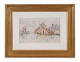 Concarneau by Paul Signac contemporary artwork works on paper