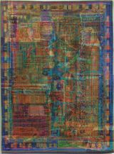 Credit Card A1 Van Eyck Microprocessor by Grayson Perry contemporary artwork textile
