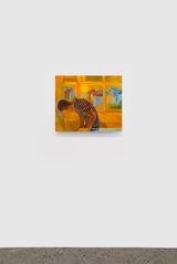Bear the light by Li Qianyu contemporary artwork painting