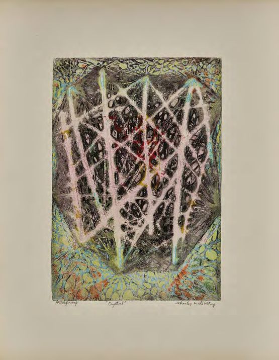 Crystal by Shirley Witebsky contemporary artwork Print