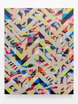 Exhausting Project 23-1 Conceptual Painting Disguised as a Retinal Painting by Kim Yong-Ik contemporary artwork painting