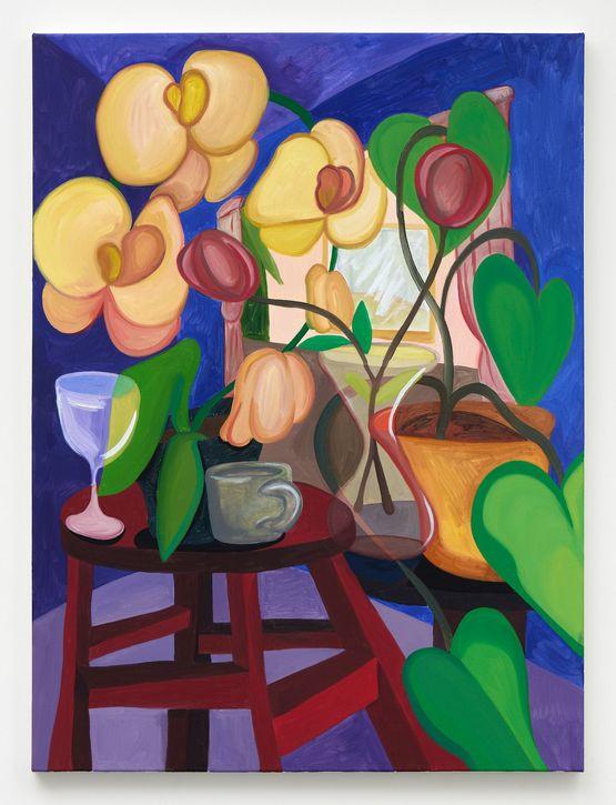 Blues corner by Woody De Othello contemporary artwork Painting