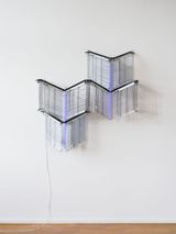 A Matter of Fact Dan  Ultraviolet One Up One Down by Haegue Yang contemporary artwork sculpture